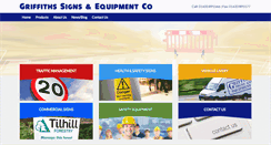 Desktop Screenshot of griffiths-signs.co.uk